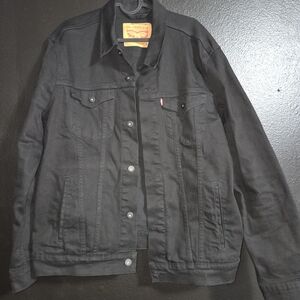 Levi's Men's Black Denim Jacket